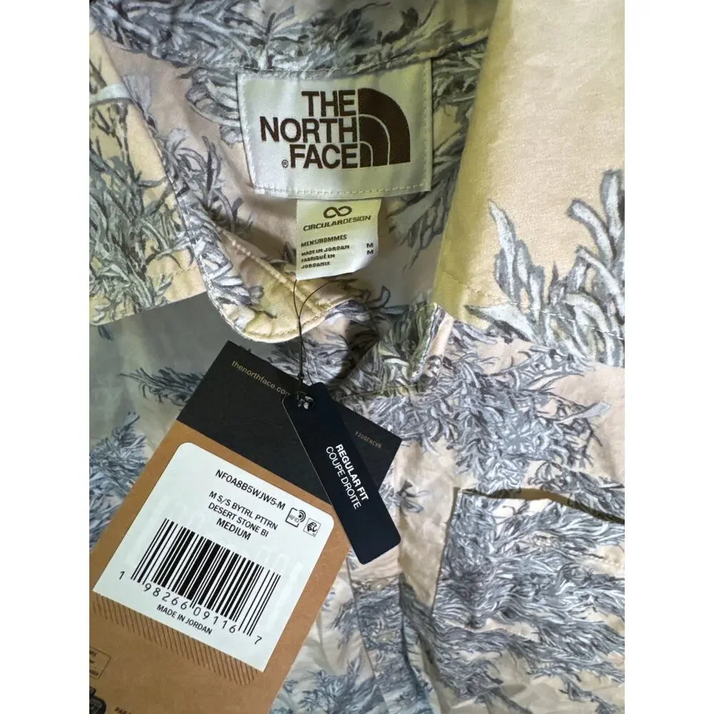 The North Face Baytrail Short Sleeve Pattern Button Up Shirt